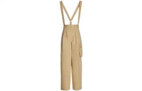KENZO High Waisted Wide Leg Cargo Trousers