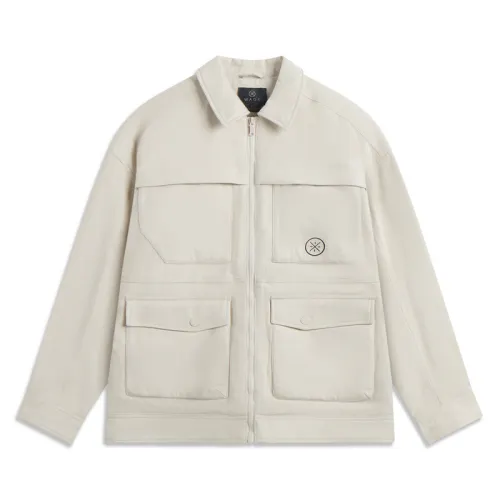 Li Ning Puffer Jacket Women's Ecru