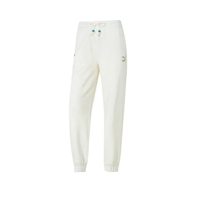 PUMA Knitted Sweatpants Women's White