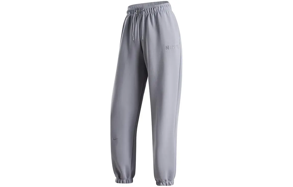 Nike Knitted Sweatpants Women's Gray Purple