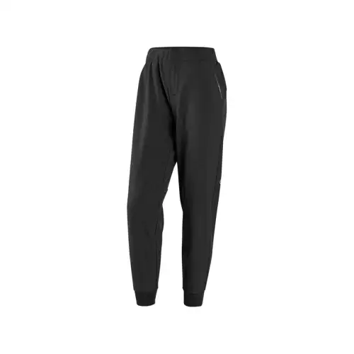 Skechers Sports Collection Knitted Sweatpants Women's Carbon Black Moderate Cuffed Pants