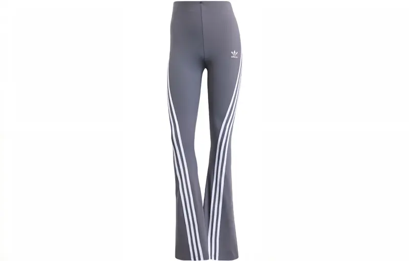 adidas originals Flared Knit Sweatpants Dark Grey