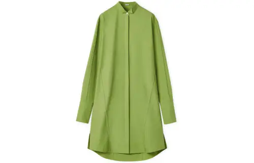 LOEWE Long Sleeved Dresses Women's Green Moderate