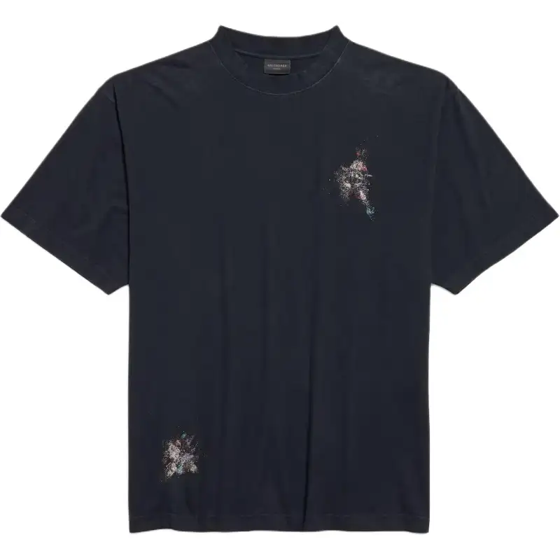 Balenciaga T Shirt Women's Black Regular Fit