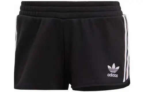 Adidas Originals STRIPES SHORT Casual Shorts Women's Black Moderate