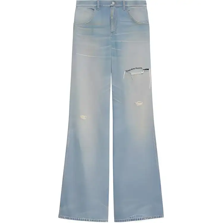 GUCCI FW22 Jeans Women's Denim Blue