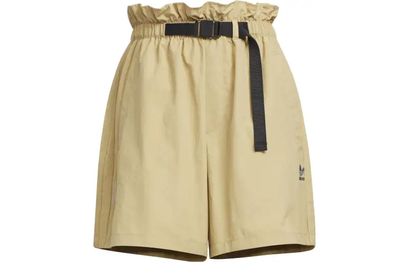 Adidas Originals x ZHANGCHANGXIONG,LIANMINGKUAN NAGABA SPORTSWEAR SS23 Casual Shorts Women's Khaki