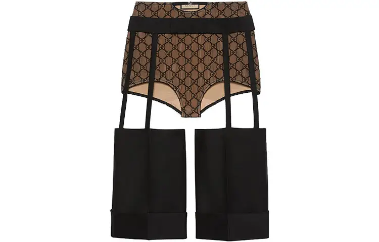 GUCCI Casual Shorts Women's Black Moderate