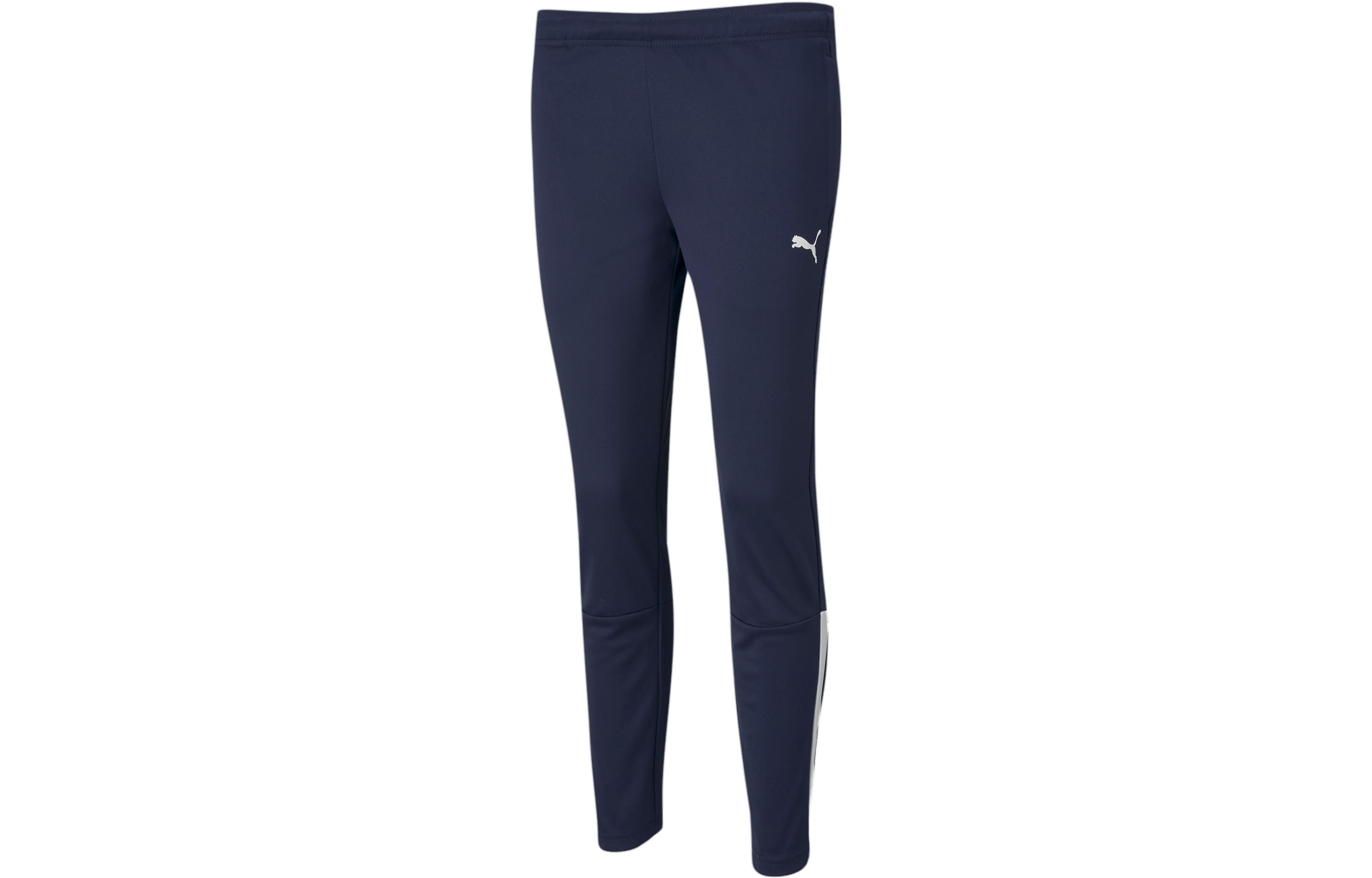 PUMA TeamLIGA Training Women's Football Pants Knitted Sweatpants Women's Blue