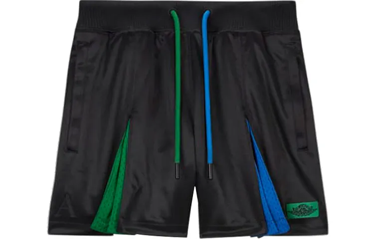 Jordan X Aleali May Pleated Short Black