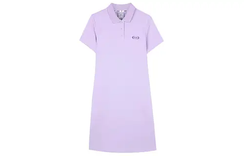 Skechers SS24 Short Sleeved Dress Women's Light Snow Cyan