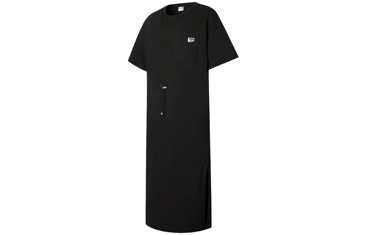 PUMA Short Sleeved Dress Women's Black
