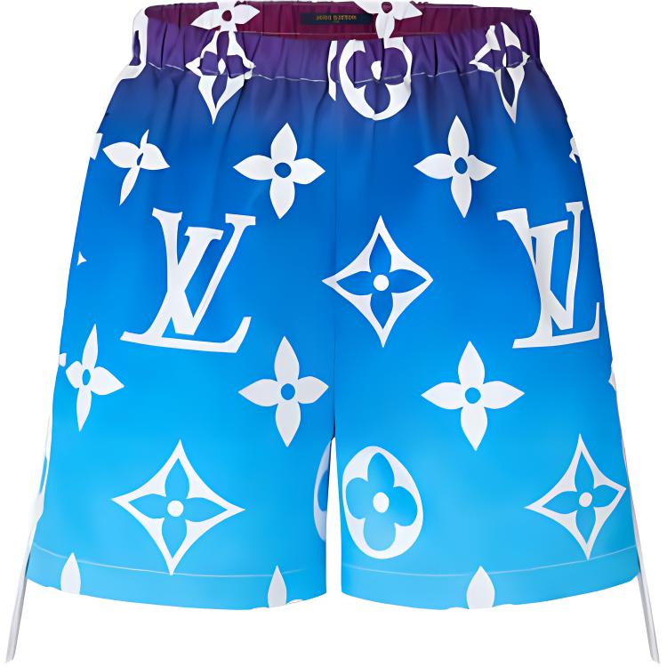 Женские шорты Louis Vuitton (синие)