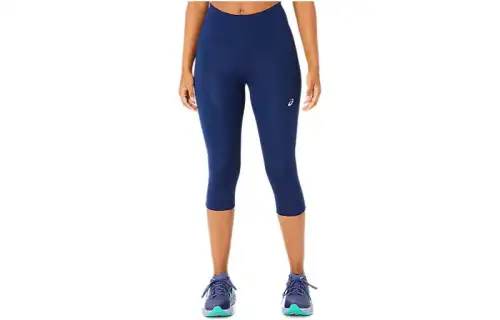 Asics Road High Waist Capri Tight Leggings Women's Dark Blue