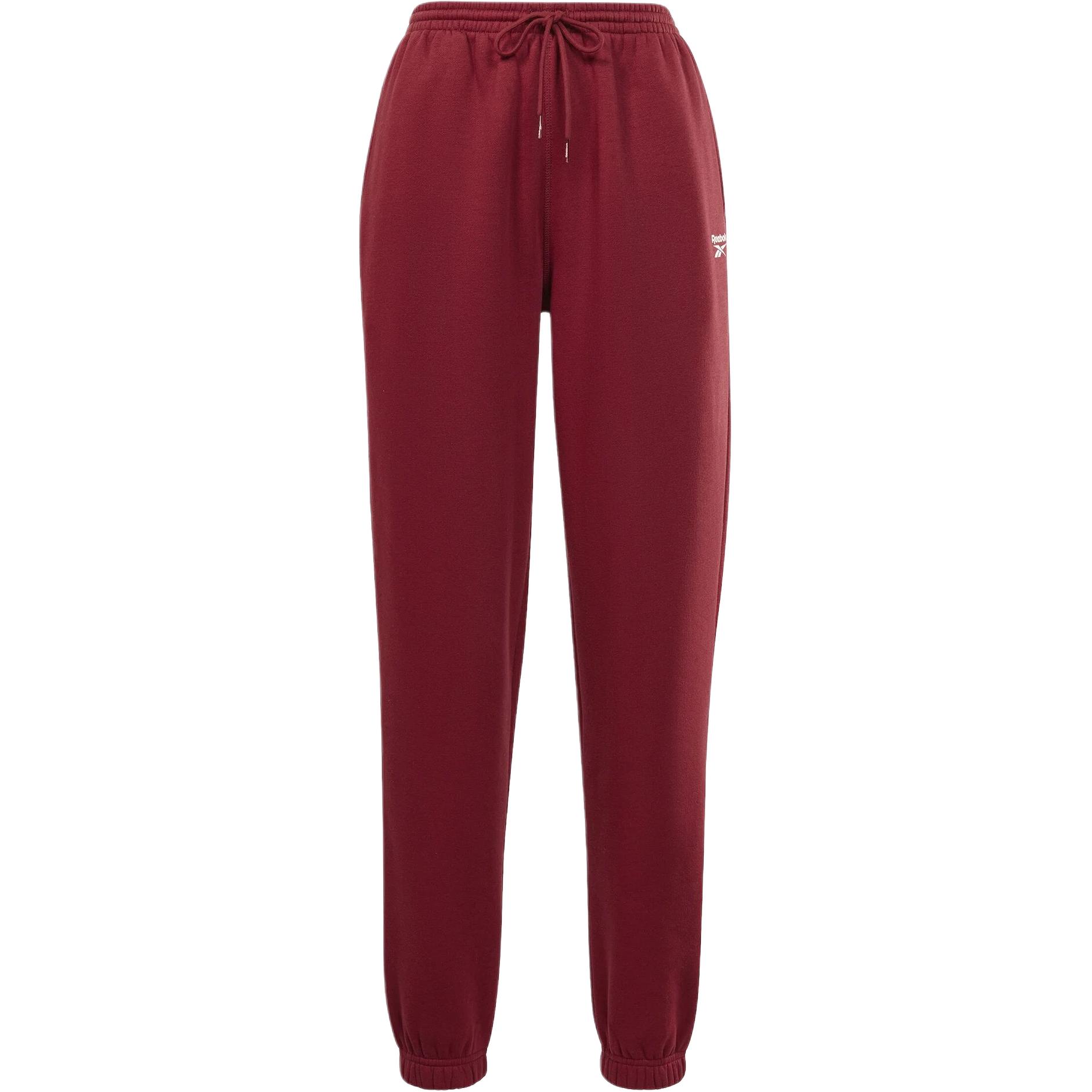 Reebok Identity Fleece Joggers Casual Pants Women's Red
