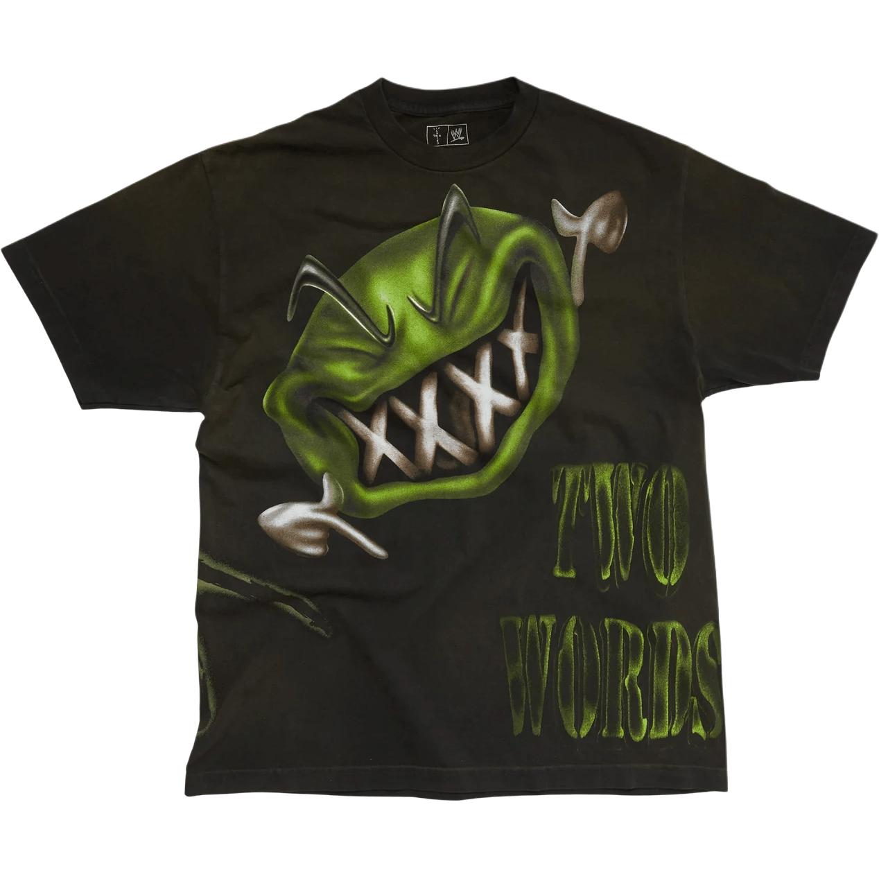 Футболка Travis Scott x WWE SS25 (черная)