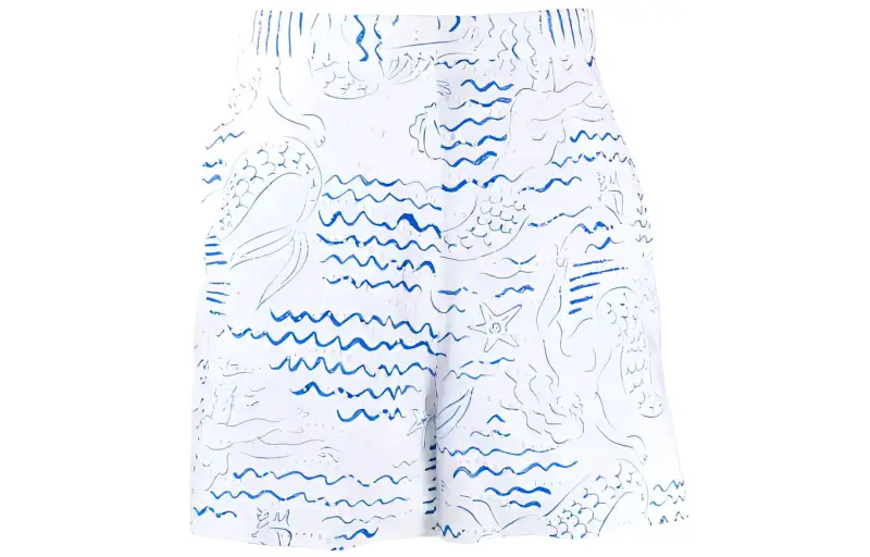 KENZO Casual Shorts Women's White Moderate