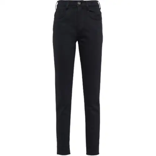 【Previous Season】high-rise raw-effect jeans