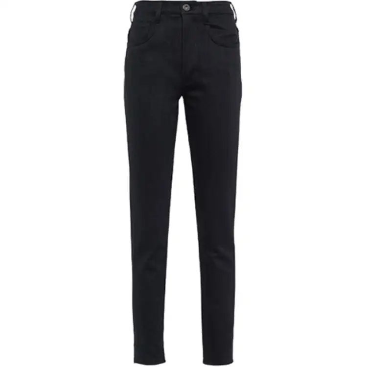 【Previous Season】high-rise raw-effect jeans