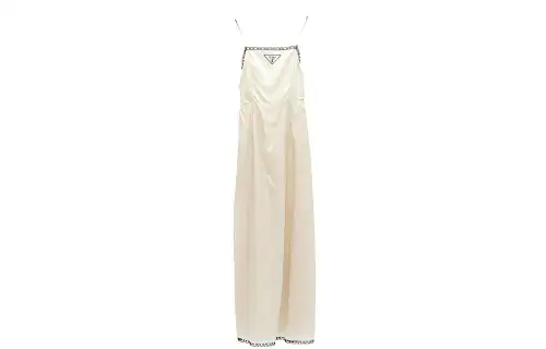 PRADA Sleeveless Dress Women's Beige
