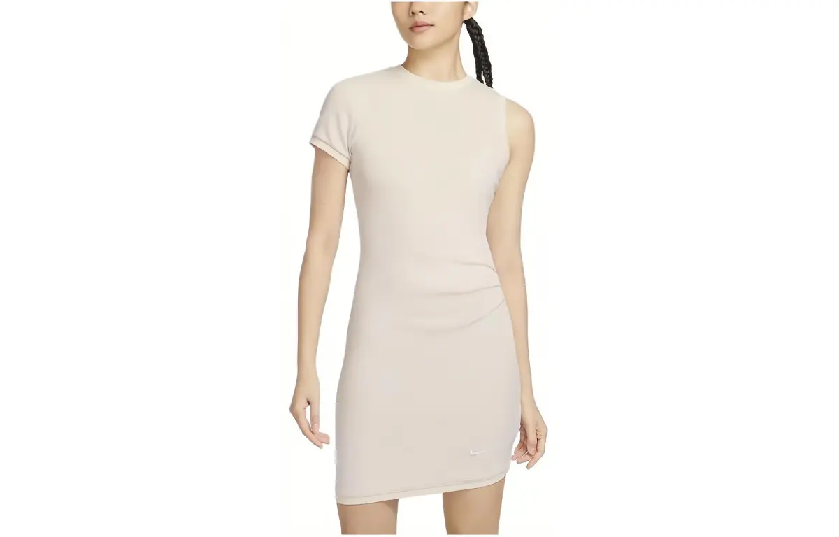 Nike Sportswear Collection Short Sleeved Dress Women's Sail White