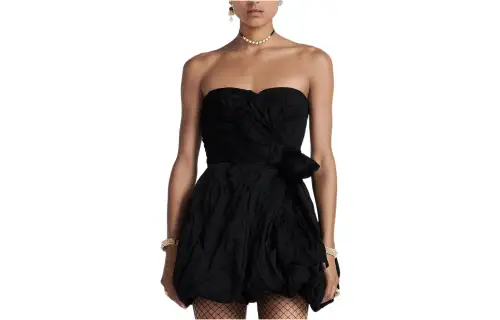 DIOR Sleeveless Dress Women's Black