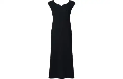 UNIQLO X MAME KUROGOUCHI UNIQLO X Mame Kurogouchi Sleeveless Dresses Women's Black Moderate Mid Length