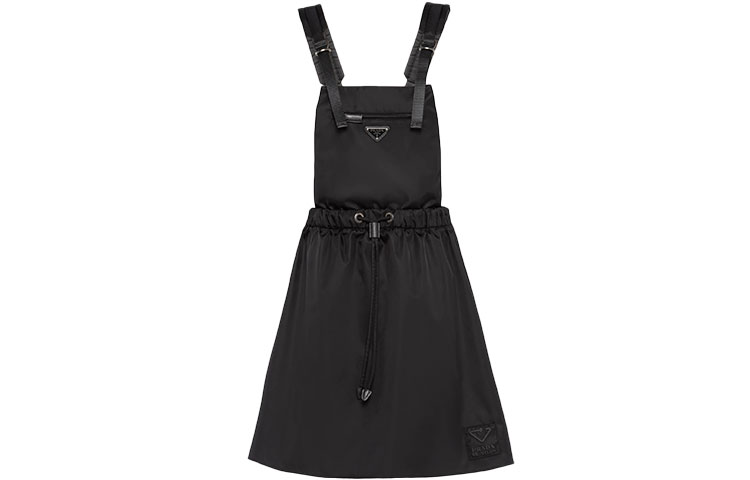 PRADA SS21 Sleeveless Dress Women's Black