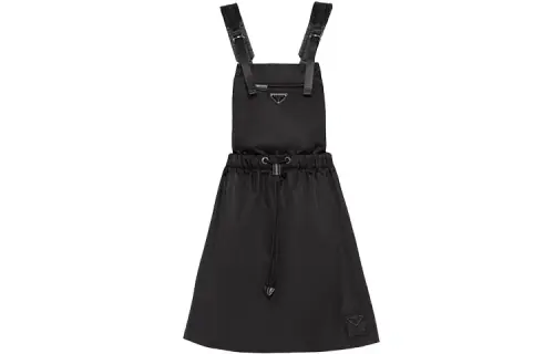 PRADA SS21 Sleeveless Dress Women's Black