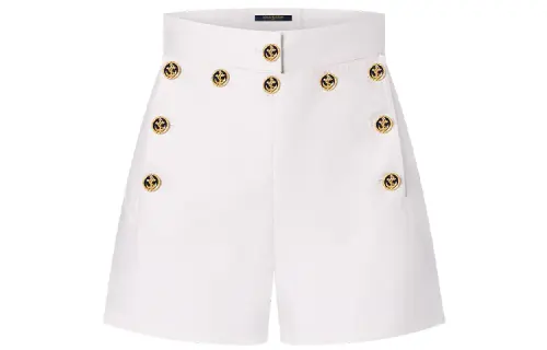 LOUIS VUITTON Casual Shorts Women's White