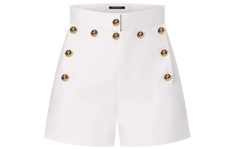 LOUIS VUITTON Casual Shorts Women's White