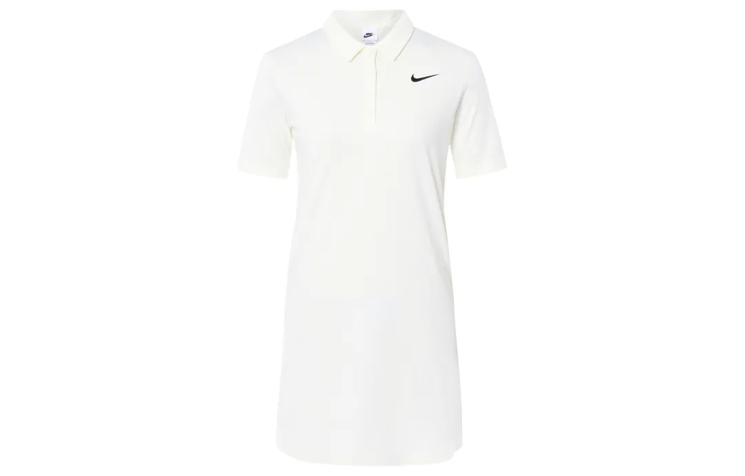 Nike Sportswear Short Sleeved Dress Women's Sail White