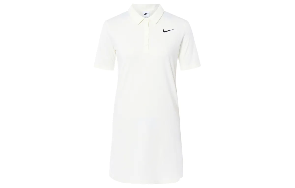 Nike Sportswear Short Sleeved Dress Women's Sail White