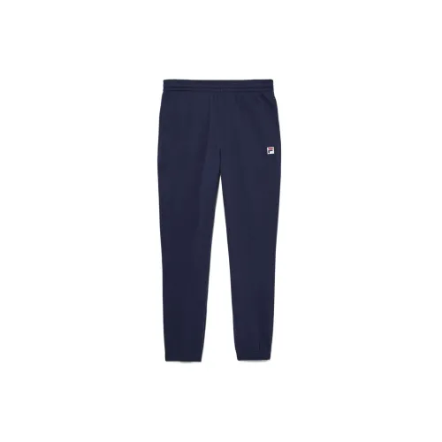 FILA Classic Knitted Sweatpants Men's Marine Blue