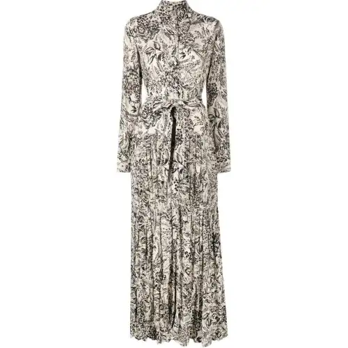 Golden Goose Graphic Printed Shirt Dress