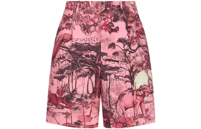Christian DIOR All Over Graphic Printed Shorts