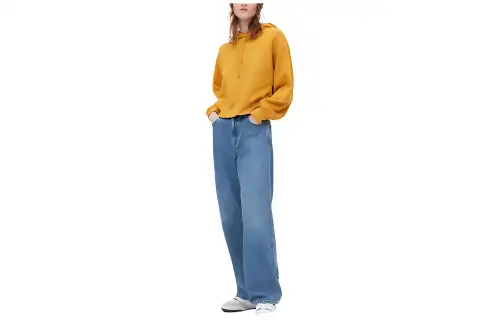 UNIQLO Jeans Women's Blue Moderate Straight Fit Pants
