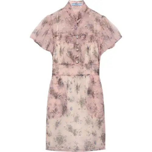 PRADA Nylonette Mini Dress
