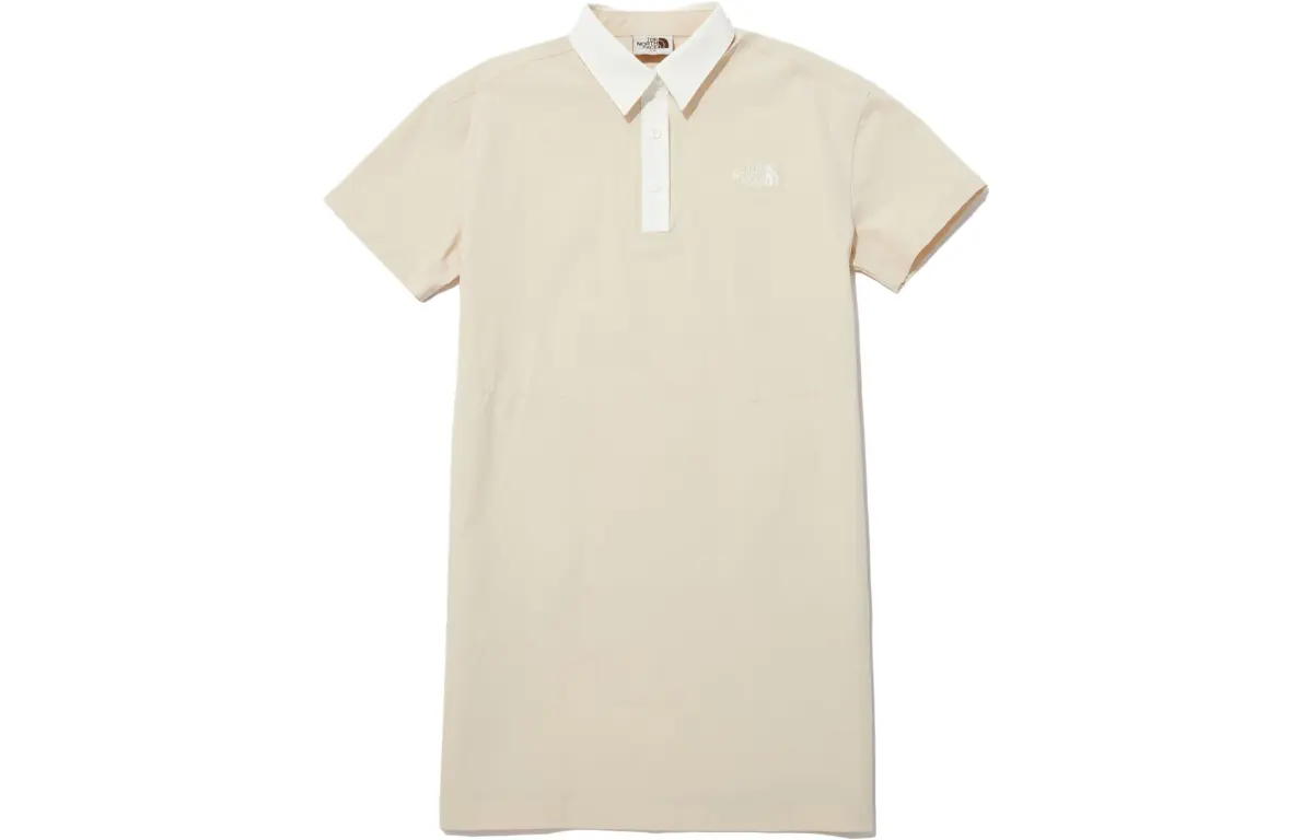 THE NORTH FACE Short Sleeved Dress Women's Beige
