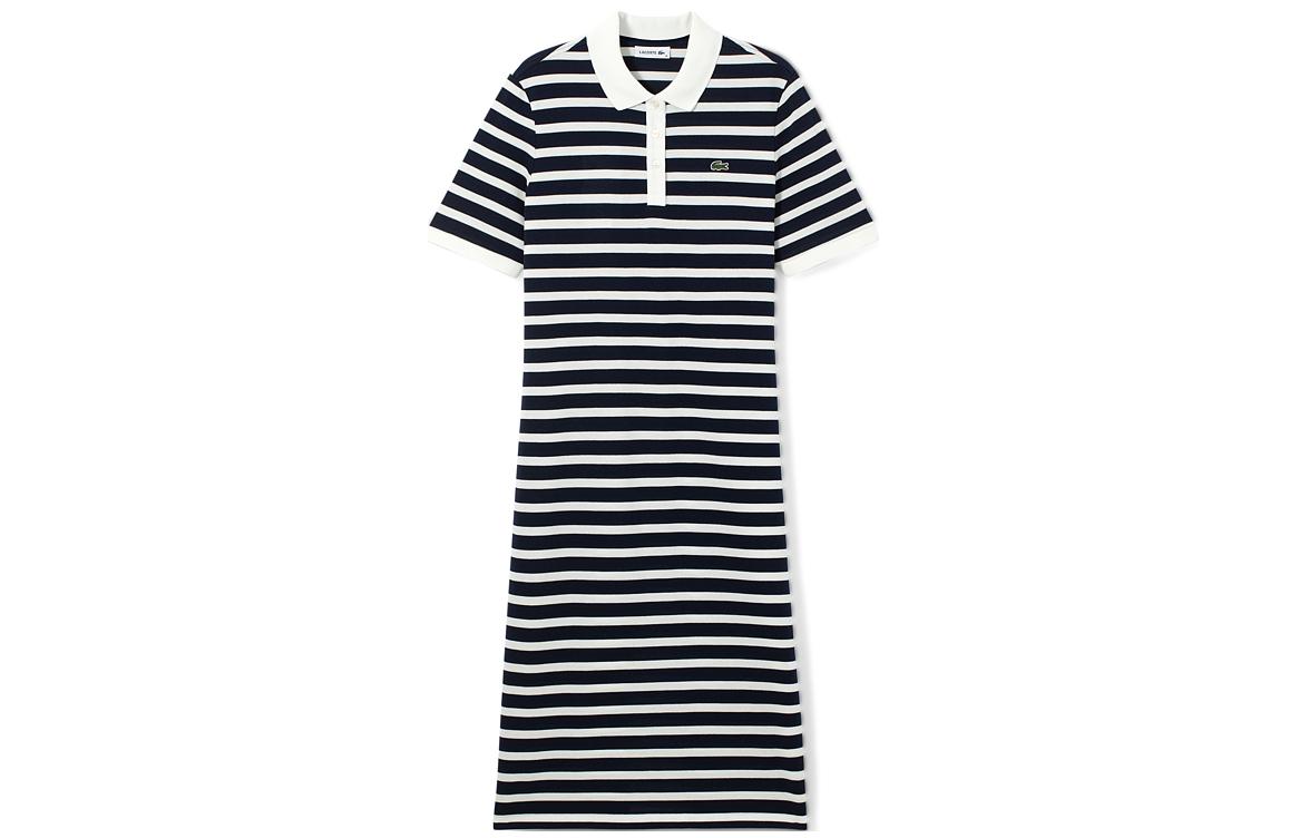 Женское платье LACOSTE SS22 Polo (темно-синее)