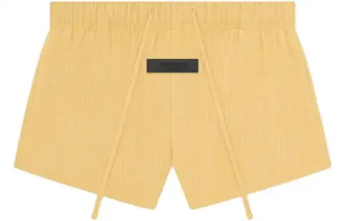 Fear Of God Essentials SS23 Casual Shorts Women's Light Yellow Moderate