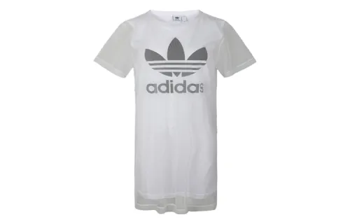 Adidas Originals Short Sleeved Dress Women's White
