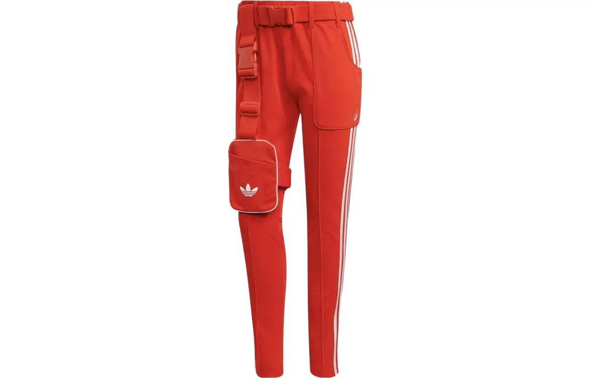 adidas originals Ji Won Choi X Olivia Oblanc SST Track Pants Red