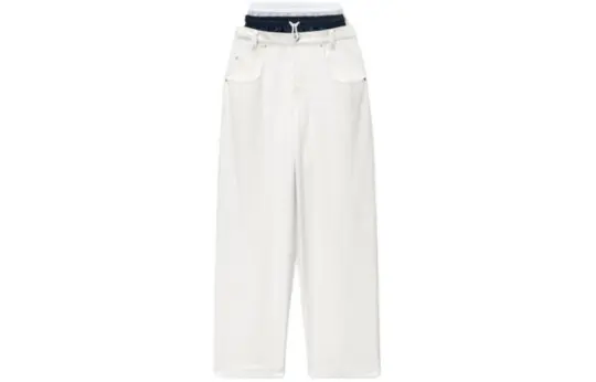 Alexander Wang Tri layer Wide leg Jeans