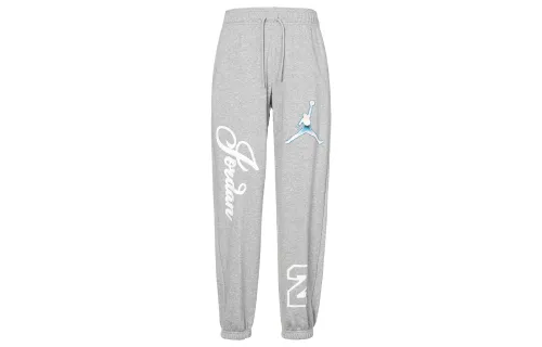 Jordan Knitted Sweatpants Women's Gray