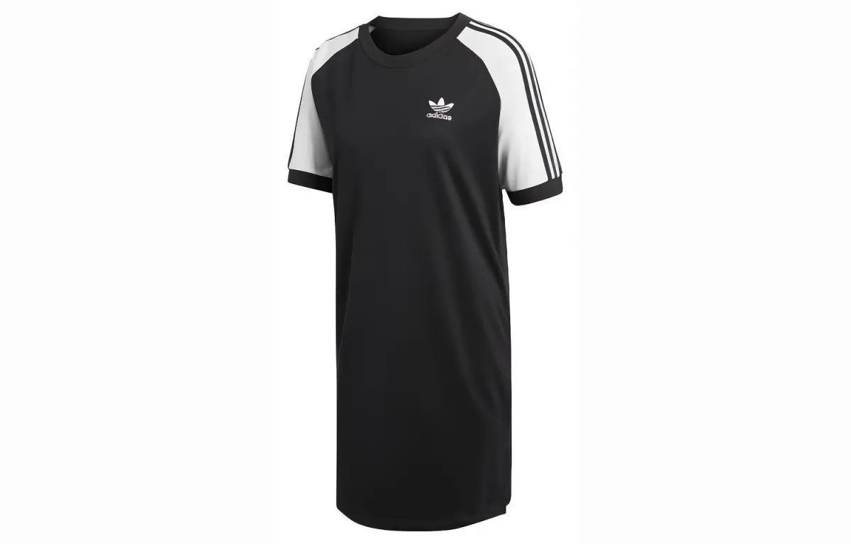 Adidas Originals Adicolour 3-Stripe raglan dress