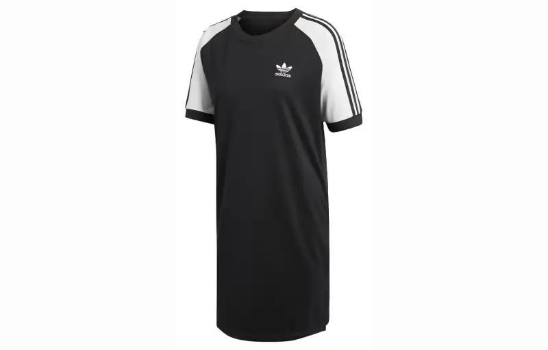 Adidas Originals Adicolour 3-Stripe raglan dress