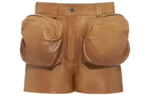 MIU MIU SS23 Casual Shorts Women's Brown