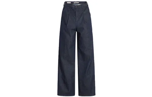 Levis Jeans Women's Blue Moderate Straight Fit Pants