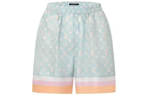 LOUIS VUITTON FW23 Casual Shorts Women's Blue